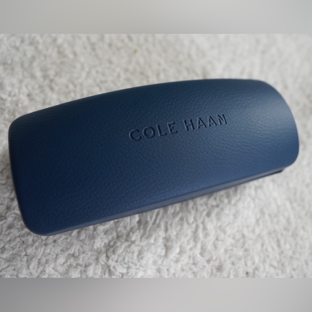 Cole Haan Navy Glasses Case